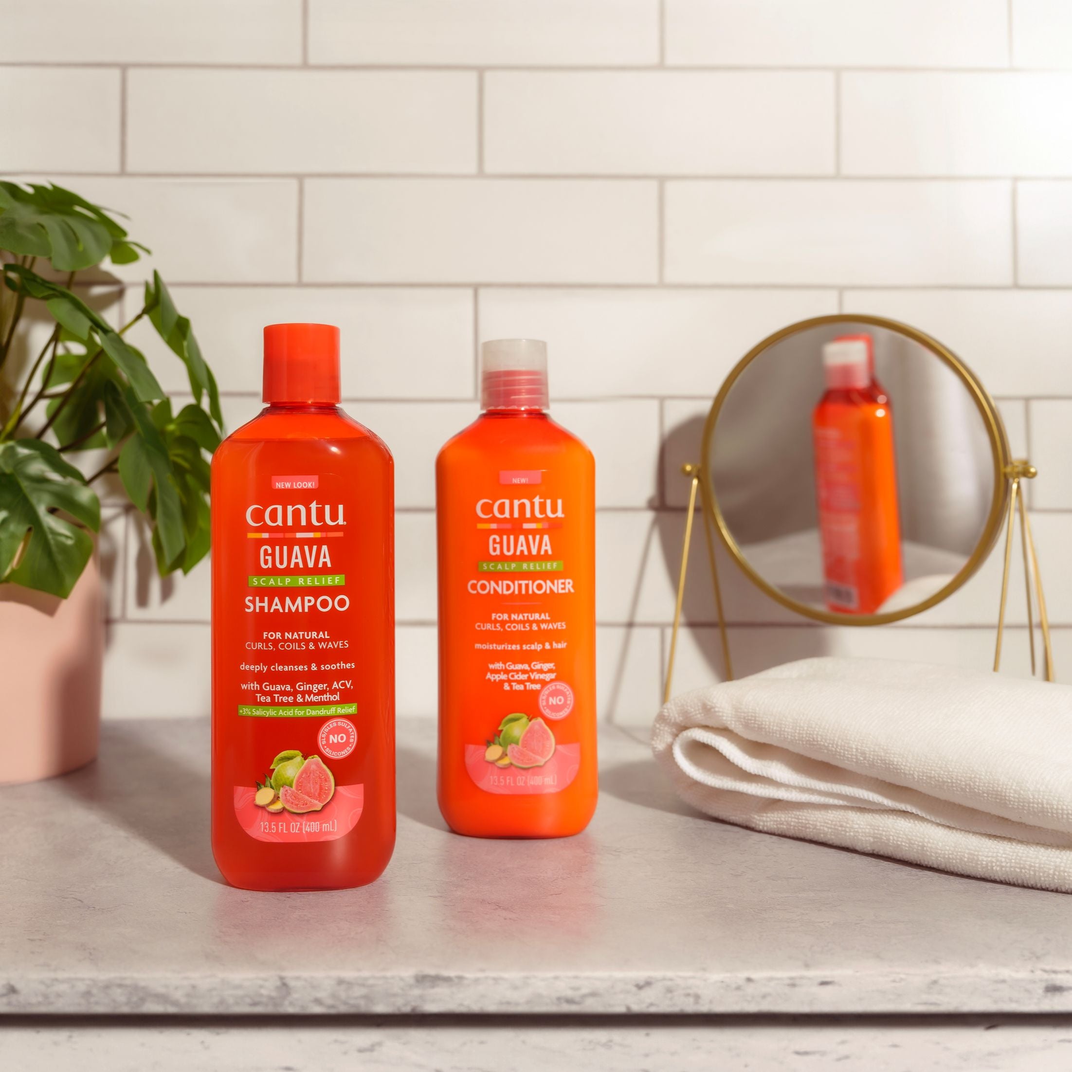Cantu Guava & Ginger Conditioner und Shampoo